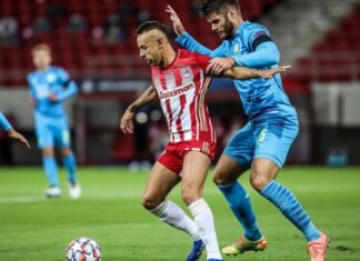 Champions League: νίκη για Ολυμπιακό, όλα τα αποτελέσματα