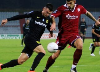 Super League: ο Άρης πέρασε με 3-0 από την Λάρισα