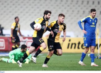 Super League: η ΑΕΚ έφερε 2-2 με τον Αστέρα Τρίπολης