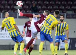Super League: η Λάρισα νίκησε 1-0 τον Παναιτωλικό