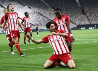 Europa League: ήττα πρόκρισης για τον Ολυμπιακό με 2-1 από την Αϊντχόφεν