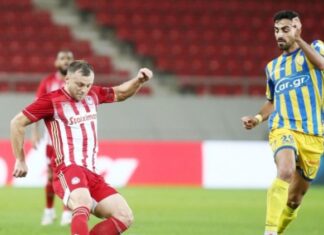 Κύπελλο Ελλάδος: ο Ολυμπιακός νίκησε 3-0 τον Παναιτωλικό