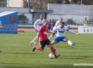 Ο ΑΟ Τρίκαλα αν και προηγήθηκε 2-0 ηττήθηκε 2-3 από τον Ιωνικό