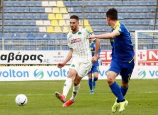 Super League, play off: ο Παναθηναϊκός ισοφαρίστηκε με γκολ του τερματοφύλακα