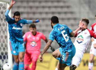 Super League: ο Ολυμπιακός νίκησε στον Βόλο 2-1