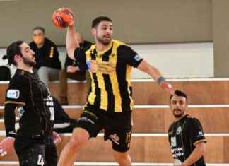 Χάντμπολ: η ΑΕΚ νίκησε τον Διομήδη και πέρασε στον τελικό κυπέλλου