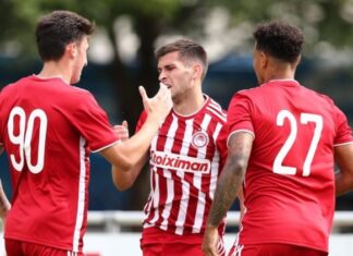 Ο Ολυμπιακός νίκησε 2-0 την Κραϊόβα του Ουζουνίδη σε ματς προετοιμασίας