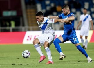 Η Ελλάδα έφερε 1-1 με το Κόσοβο για τα προκριματικά του Μουντιάλ
