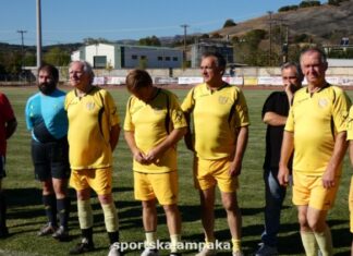 Φωτορεπορτάζ από τον αγώνα των Παλαιμάχων Μετέωρα-ΑΟ Καλαμακίου
