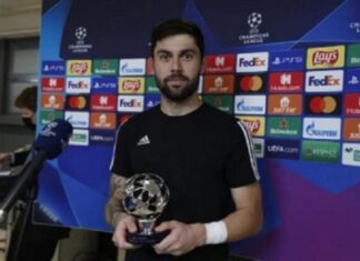 Ρεάλ-Σερίφ Τιρασπόλ 1-2: ο Αθανασιάδης αναδείχθηκε mvp του αγώνα