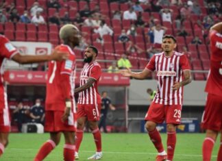 Super League: ο Ολυμπιακός παραχώρησε λευκή ισοπαλία στον Ατρόμητο