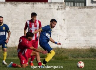 Τα Μετέωρα ηττήθηκαν 2-0 από το Νεοχώρι σε φιλικό παιχνίδι
