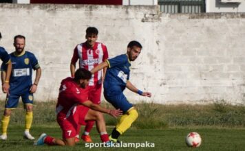Τα Μετέωρα ηττήθηκαν 2-0 από το Νεοχώρι σε φιλικό παιχνίδι