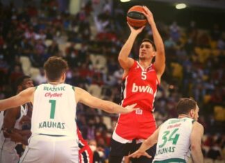 Euroleague: ο Ολυμπιακός νίκησε την Ζαλγκίρις 83-68