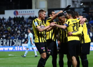 Super League: η ΑΕΚ νίκησε τον Ιωνικό 1-0 εκτός έδρας