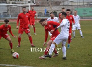 Μεγάλη νίκη για τον ΑΟ Τρίκαλα 1-0 τον Αλμωπό στο 92′