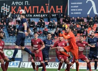 Super League 2: ισόπαλο το ντέρμπι στον βόρειο όμιλο