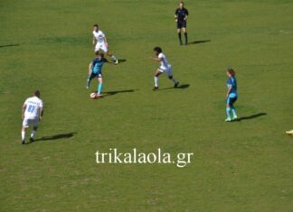 Ήττα για τον ΑΟ Τρίκαλα, 0-2 από την Καβάλα