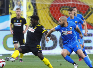 Super League: ο Άρης νίκησε με ανατροπή την ΑΕΚ 3-2