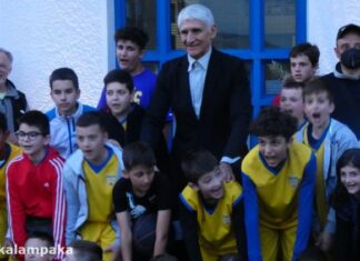 Ο Δήμος Μετεώρων υποδέχθηκε τον Παναγιώτη Γιαννάκη