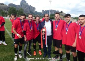 Ο Κώστας Φαμίσης συγχάρηκε τους φοιτητές/ποδοσφαιριστές της Φήκης