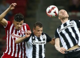 Super League: ο Ολυμπιακός έφερε 1-1 με τον ΠΑΟΚ