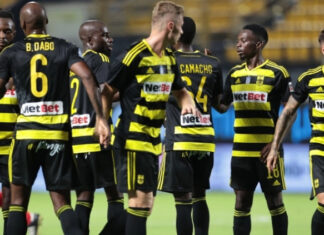 Conference League: ο Άρης νίκησε 2-1 την Γκομέλ και προκρίθηκε στην επόμενη φάση