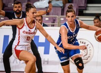 Μπάσκετ, Ευρωπαϊκό Νεανίδων: η Ελλάδα νίκησε την Τσεχία 71-67