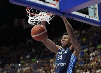 Eurobasket: πρώτος σκόρερ της φάσης των ομίλων ο Γιάννης Αντεκοτούνμπο