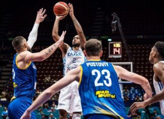 Eurobasket: η Εθνική Ελλάδος νίκησε την Ουκρανία 99-79