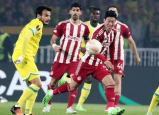 Europa League: ο Ολυμπιακός ηττήθηκε 2-1 στις καθυστερήσεις από την Νάντ