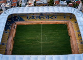 Super League: πρώτο παιχνίδι της ΑΕΚ στο Opap Arena