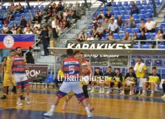 Γ’ Εθνική μπάσκετ: ο ΑΟ Τρίκαλα νίκησε 72-58 την Αγριά στην πρεμιέρα