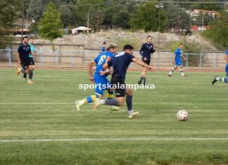 Φιλική ήττα για τα Μετέωρα με 0-2 από το Νεοχώρι