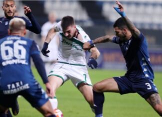 Super League: ο Παναθηναϊκός έφερε 1-1 με τον Ιωνικό