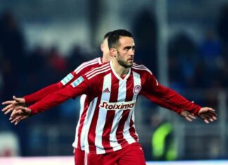 Super League: παρά τα γκολ του Φορτούνη, ο Ολυμπιακός έφερε 2-2 στα Γιάννενα