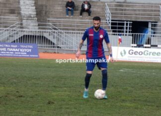 ΑΟ Τρίκαλα: λύση συνεργασίας με τον Παντελή Θεολόγου