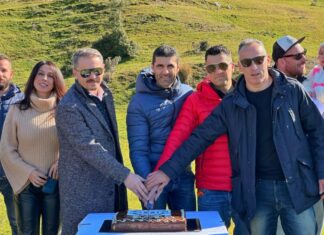 Κοπή πίτας για το Meteora M.T.B RACE ” Vasilis Efstathiou “2023