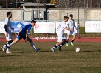 Τα Μετέωρα νίκησαν 3-0 τον Άγιο Οικουμένιο