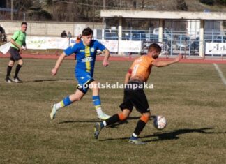 Τα Μετέωρα επιβλήθηκαν 1-0 του Πρίνους