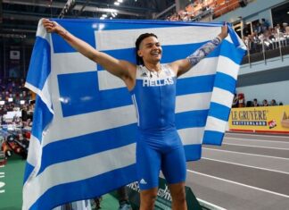 Ευρωπαϊκό Κλειστού Στίβου: ασημένιο μετάλλιο στο Επί Κοντώ από τον Καραλή