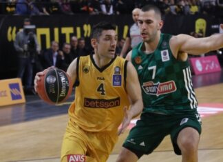 Basket League: η ΑΕΚ νίκησε τον Παναθηναϊκό 77-73