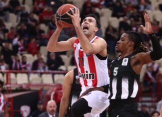 Basket League: ο Ολυμπιακός νίκησε τον ΠΑΟΚ 100-70