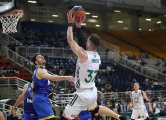Basket League: ο Παναθηναϊκός νίκησε 89-80 το Περιστέρι κι έκανε το 2-1 στην σειρά