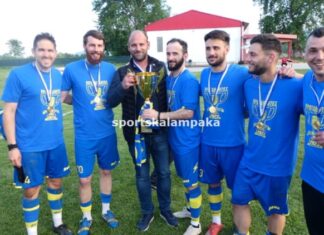 Η παλιά φρουρά πάντα δίπλα στα Μετέωρα πανηγύρισε ένα ακόμη τίτλο