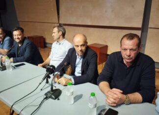Συνέντευξη τύπου από τον πρόεδρο του ΑΟ Τρίκαλα, Κώστα Παρδάλη