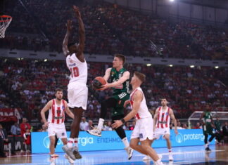 Basket League: ο Ολυμπιακός νίκησε 73-70 τον Παναθηναϊκό στον πρώτο τελικό