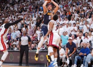 NBA Finals: οι Νάγκετς κέρδισαν 108-95 τους Χιτς κι έκαναν το σκορ 3-1