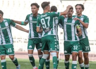 Super League 2: ο Παναθηναϊκός Β νίκησε 3-1 τον Ηρακλή Λάρισας