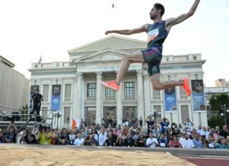Άλμα στα 8.23 από τον Τεντόγλου στο Piraeus Street Long Jump